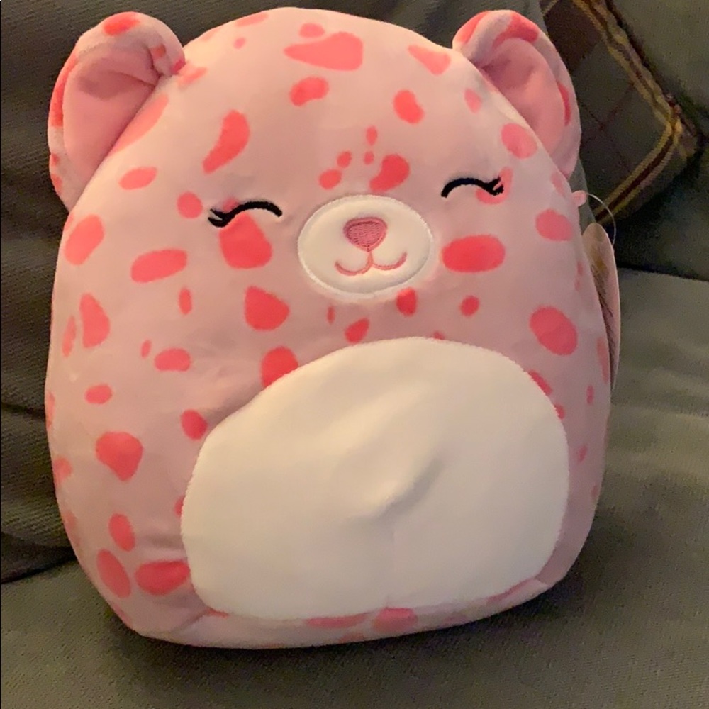 NWT KellyToy Squishmallows Lorie Leopard 🐆 8”